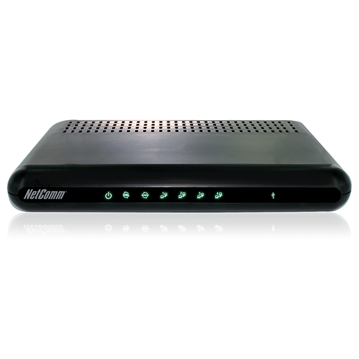 Wireless N300 Router USB/Wifi on-off/WDS/Annex M/VPN Netcomm NB304N ADSL2 
